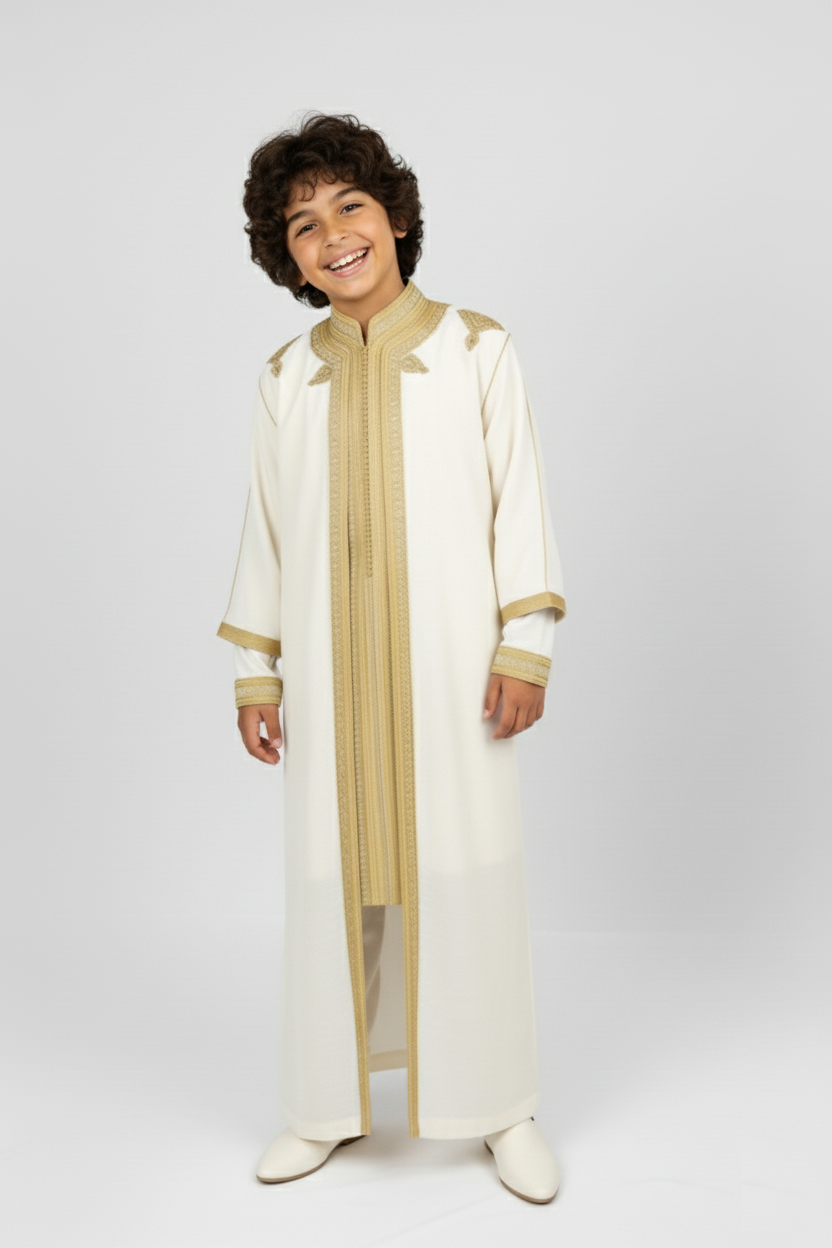 Jabador blanc et doré pour enfants