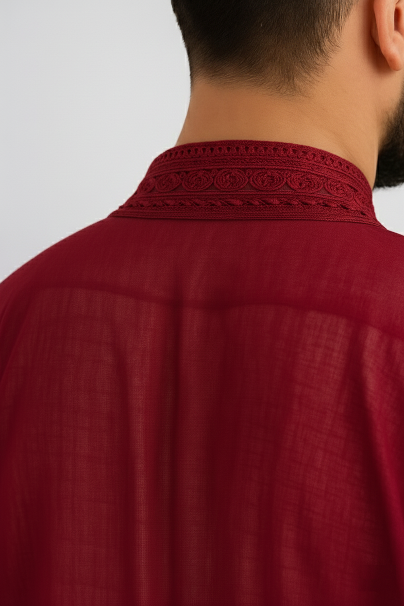 Jabador grenat - 3 pièces