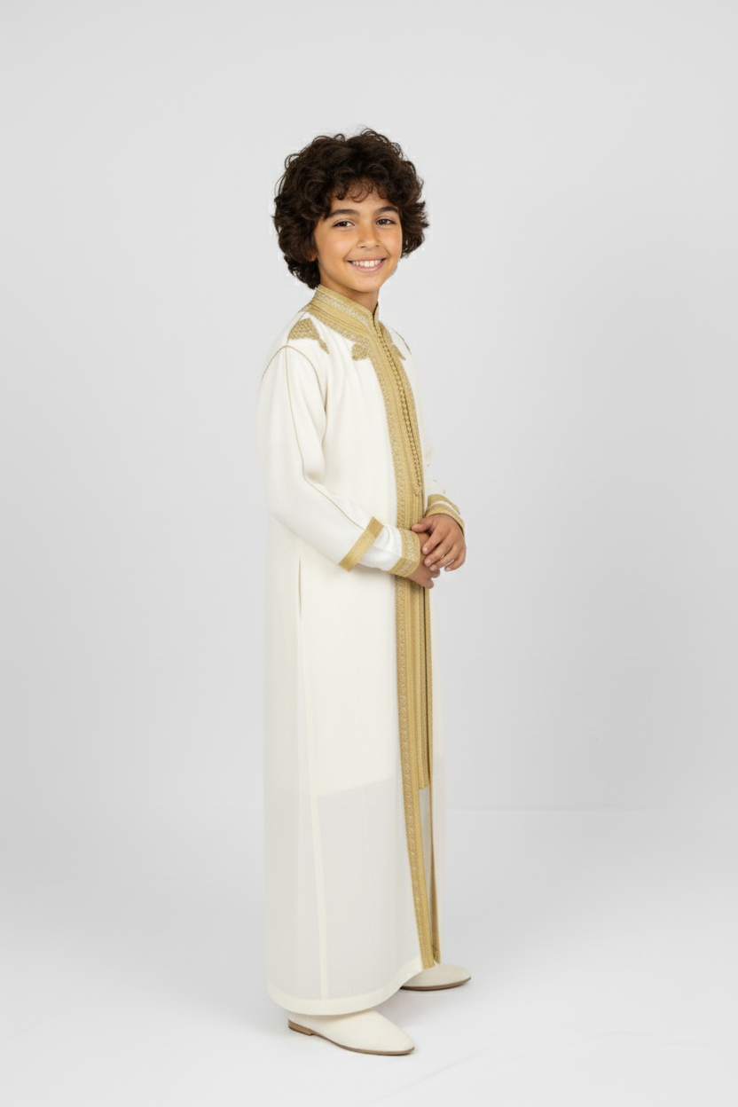 Jabador blanc et doré pour enfants