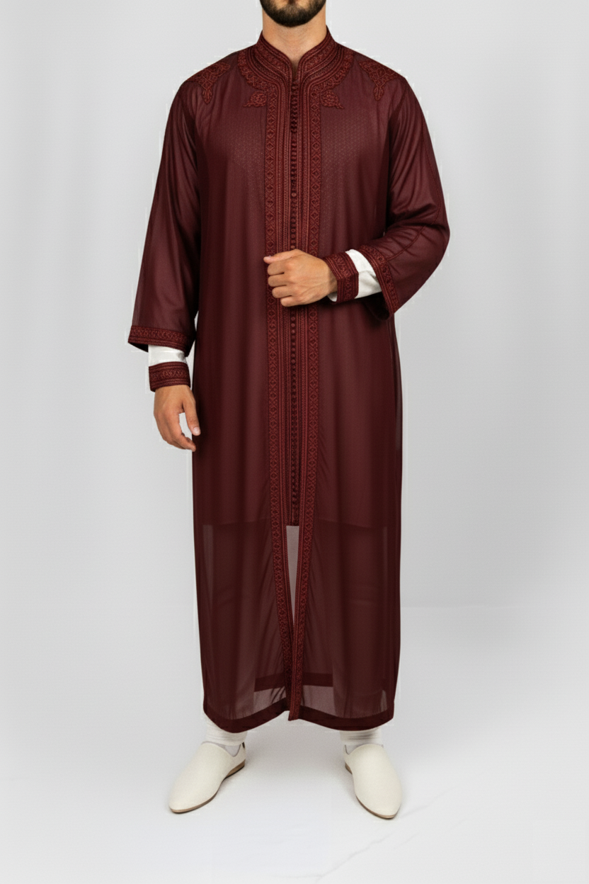 Jabador grenat - 3 pièces