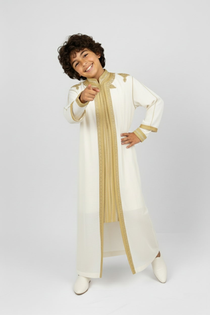 Jabador blanc et doré pour enfants