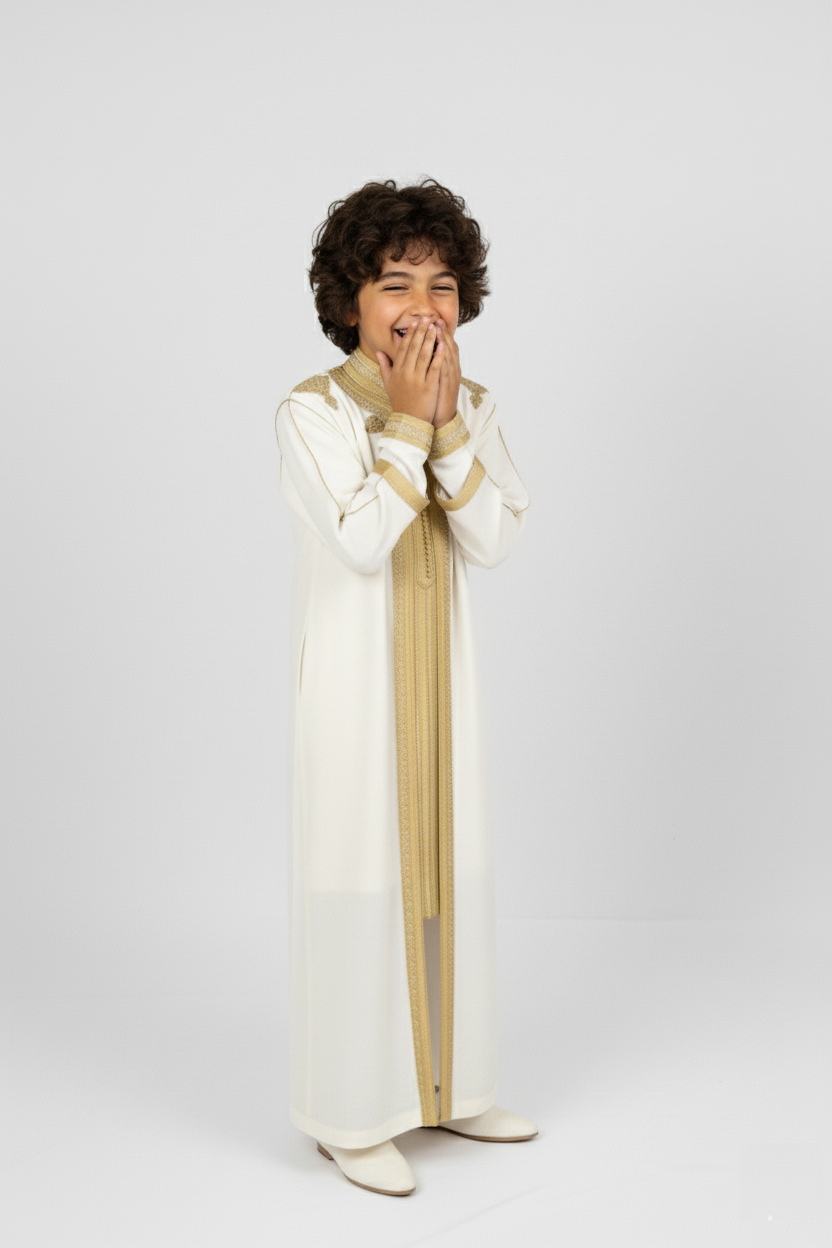 Jabador blanc et doré pour enfants