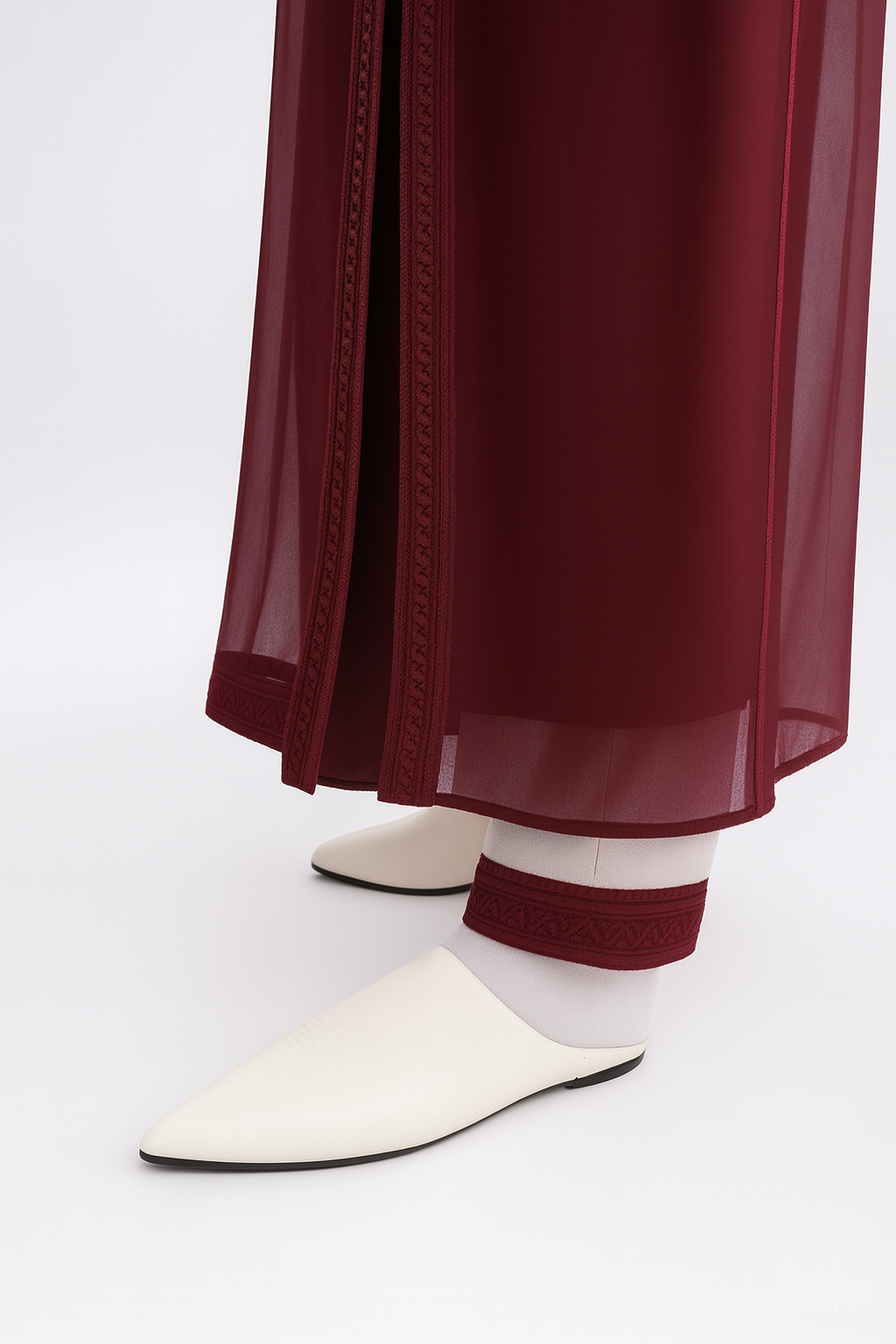 Jabador grenat - 3 pièces